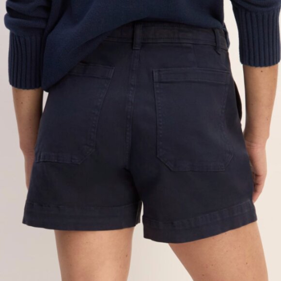 NEW Everlane The Utility Short Womens 0 Navy - Picture 4 of 11